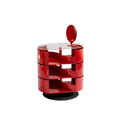 Set Infinity Table + Lovino Rouge – Table et organiseur design