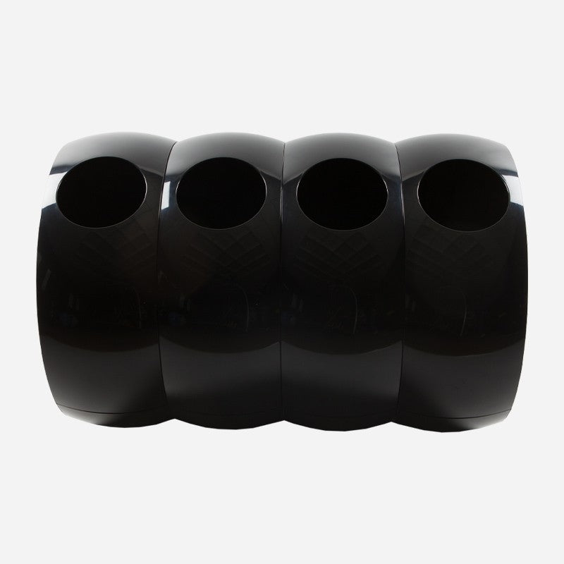 Sfera Modular SC4 ABS Natural Black - Pattumiera di design- SoldiDesign