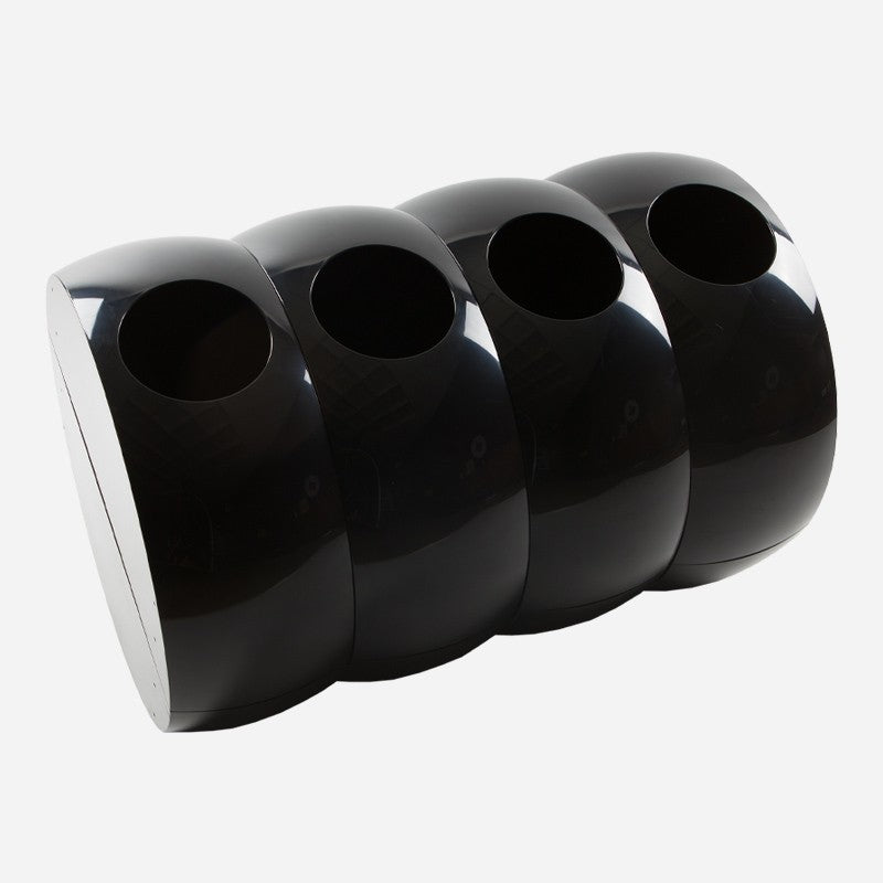 Sfera Modular SC4 ABS Natural Black - Pattumiera raccolta differenziata - SoldiDesign