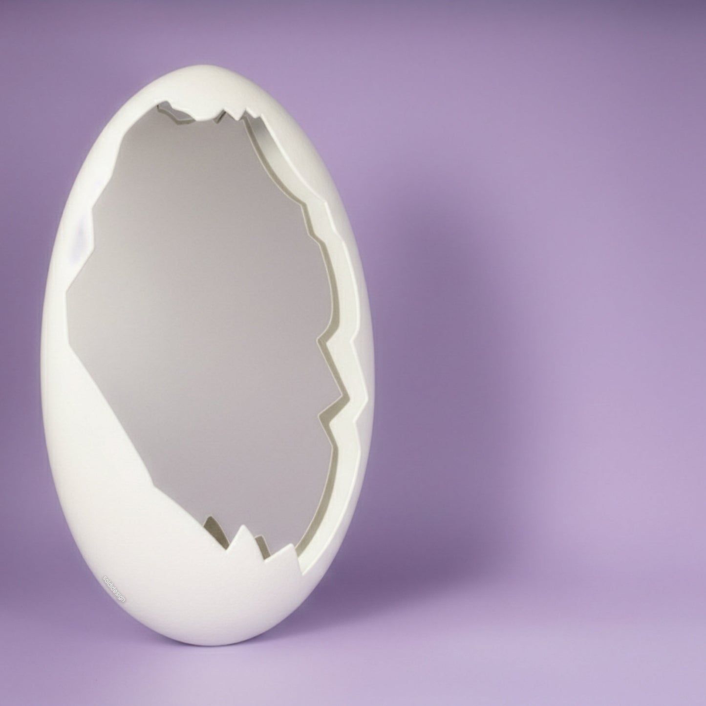 O-voilà White - Design Mirror