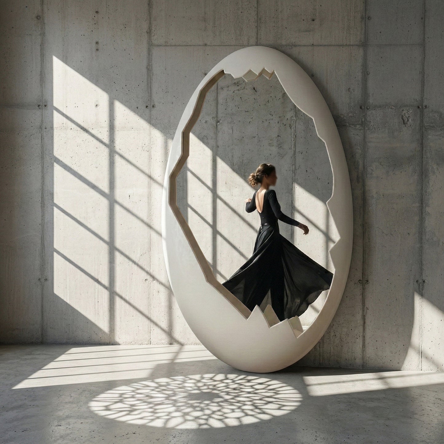 O-voilà White - Design Mirror