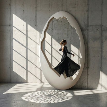 O-voilà White - Design Mirror