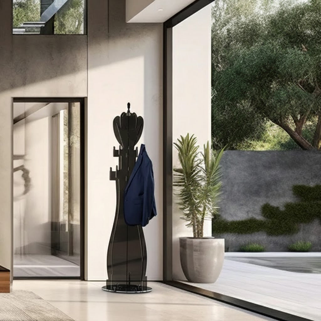 Royal Twin Noir Fumé - Porte-manteau design