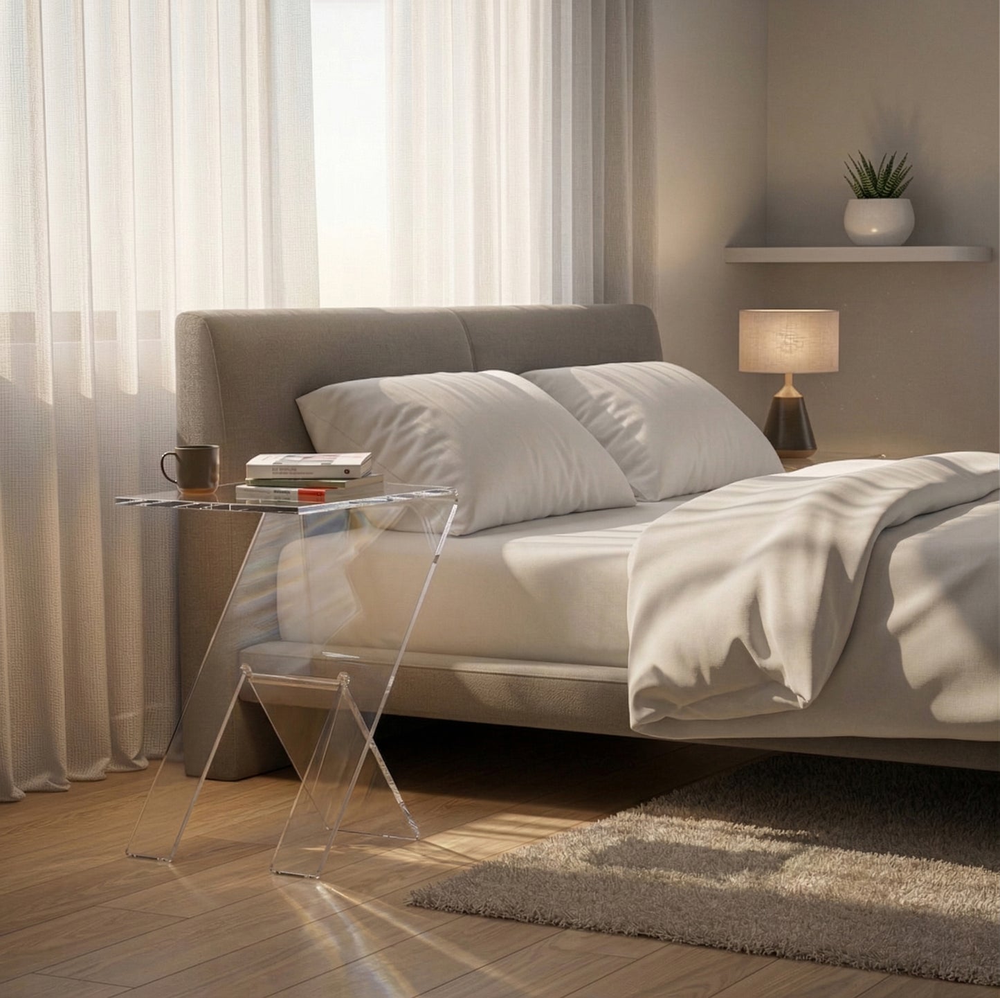 Zylhos Transparent – Table d’appoint design
